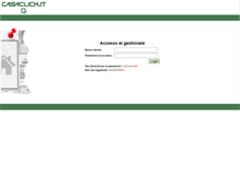 Tablet Screenshot of gestionale.casaclick.it